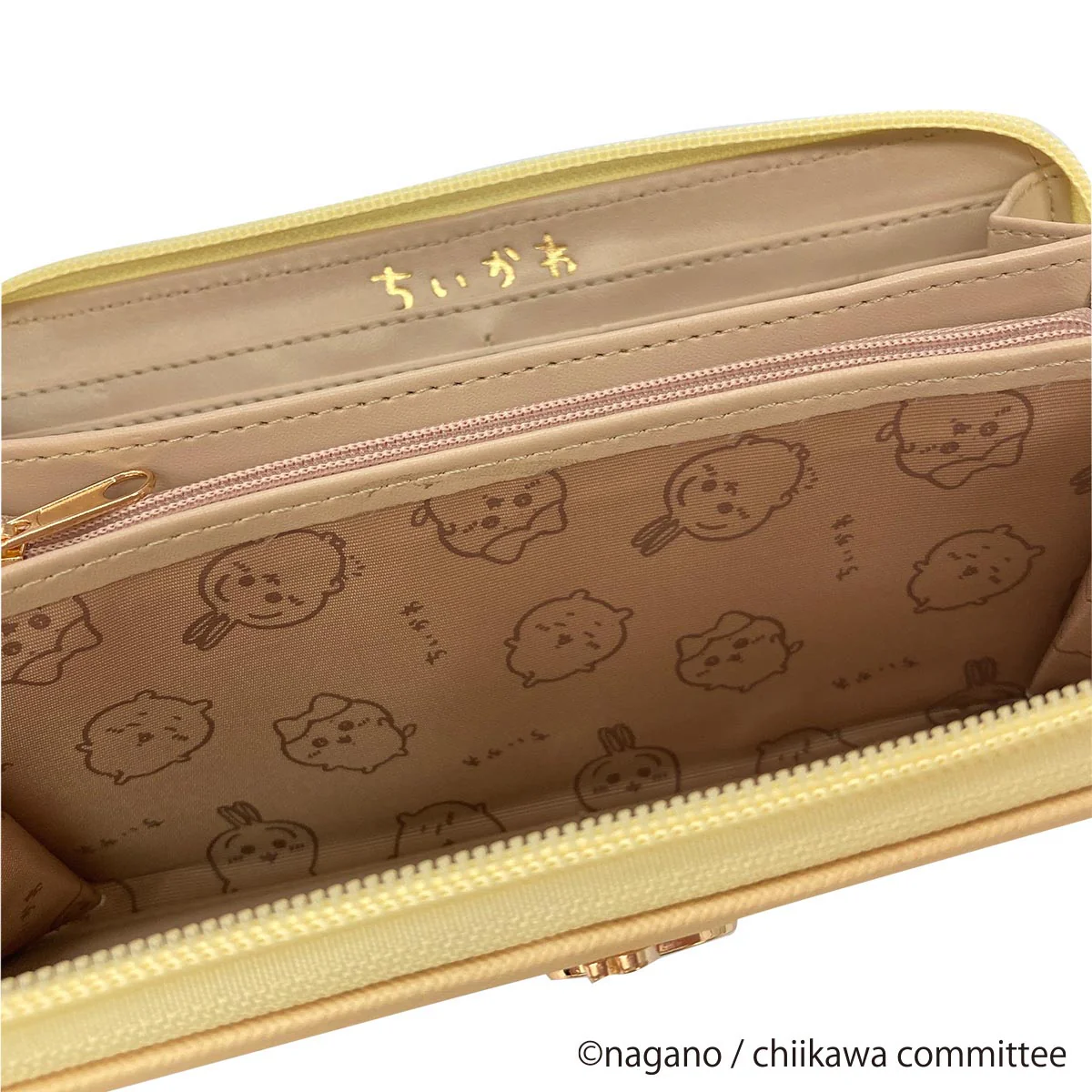 ちいかわ バッジラウンド長財布（ハチワレ） - Image 6
