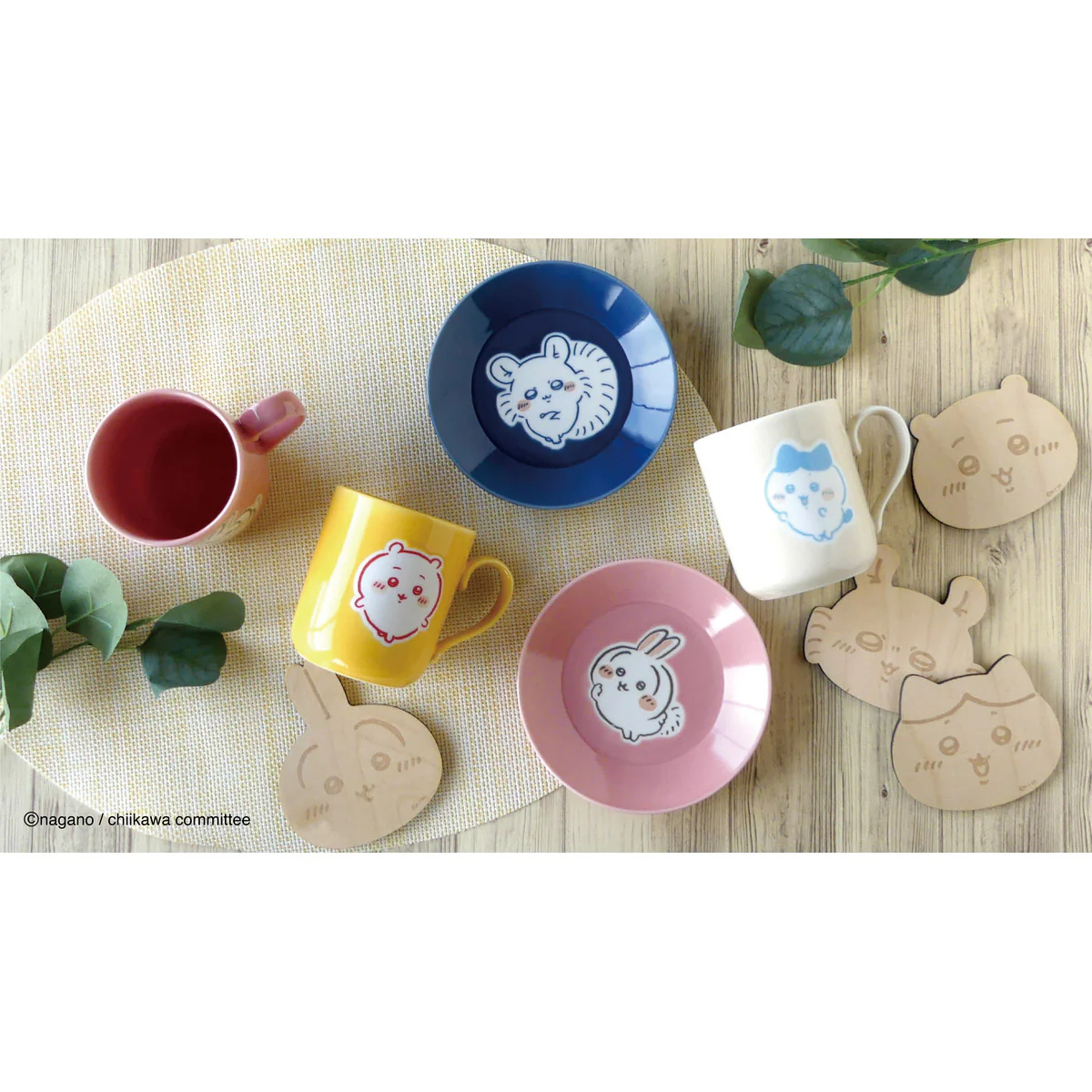 ちいかわ 木製コースター（モモンガ） - Image 3
